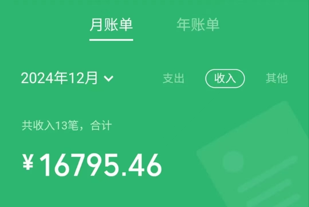 小红书盈利项目收入截图