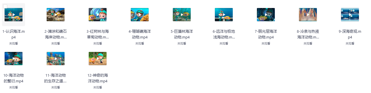 斑马百科小幼儿自然启蒙早教知识百科