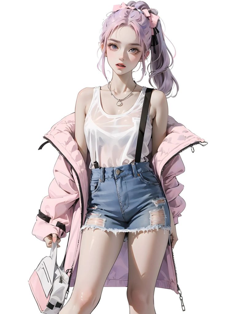 AI时装少女素材示例3 AI时装少女素材示例3