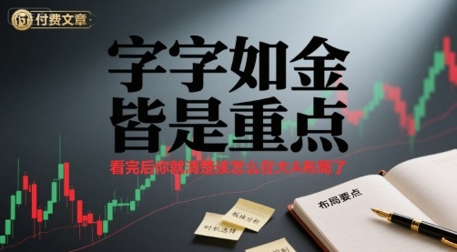 大A布局指南 大A布局指南