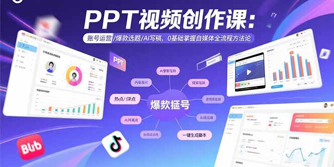 PPT视频创作课 PPT视频创作课