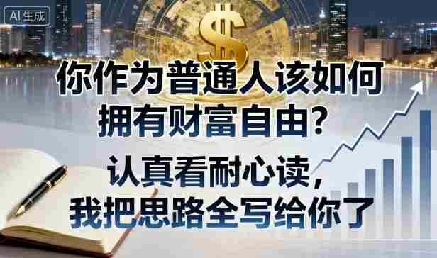普通人财富自由实现指南