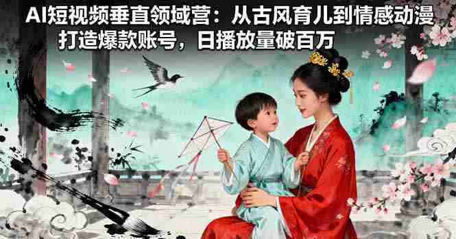 AI短视频垂直领域营教程 AI短视频垂直领域营教程