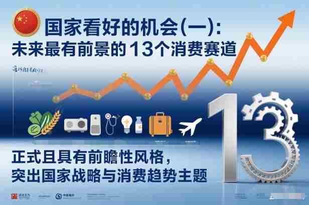 国家看好未来最有前景的13个消费赛道分析