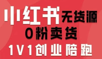 小红书无货源电商课程封面