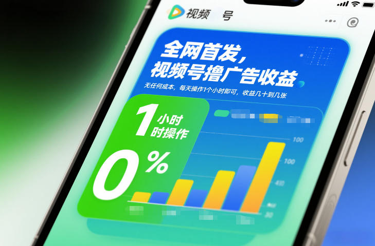 视频号广告收益项目