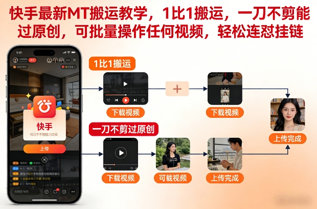 快手MT搬运教学示意图