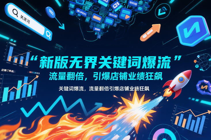 新版无界关键词爆流教程 新版无界关键词爆流教程