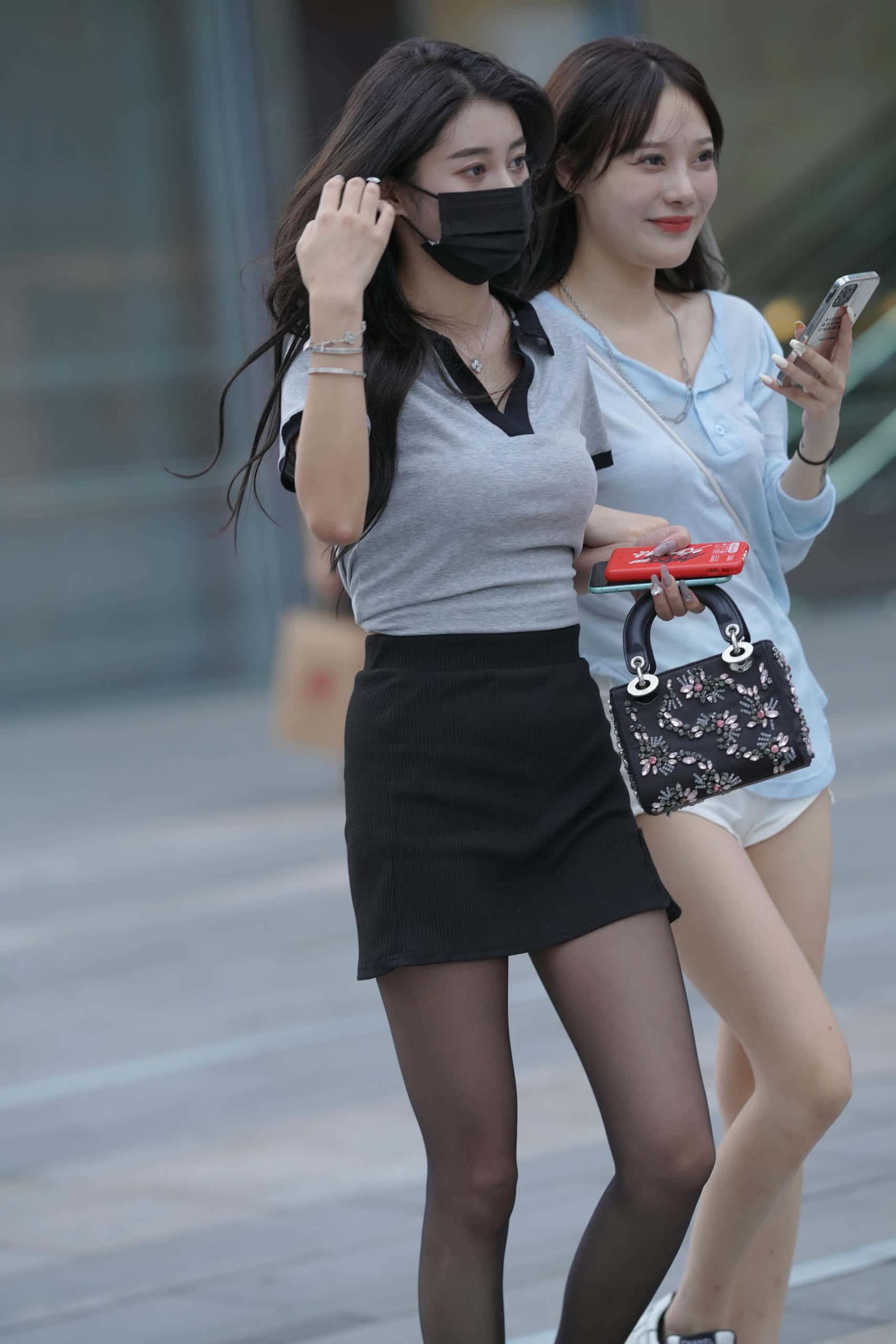 黑丝美女写真图片