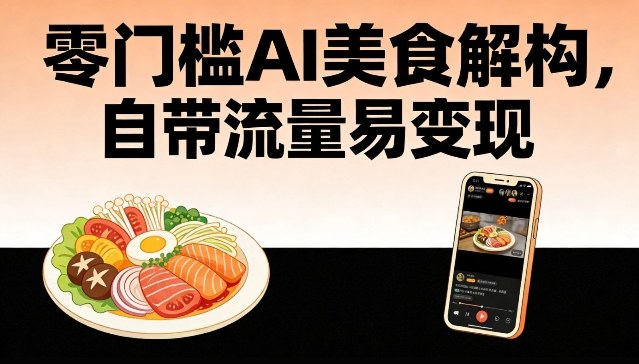 AI美食解构教程