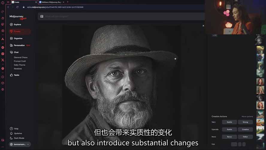 Midjourney AI绘画课程内容示例4