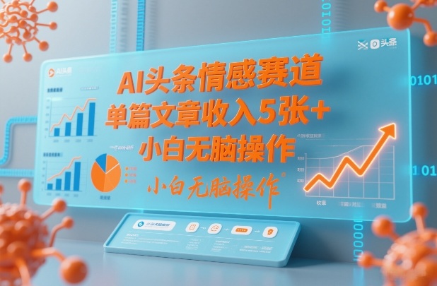 AI头条情感赛道教程 AI头条情感赛道教程