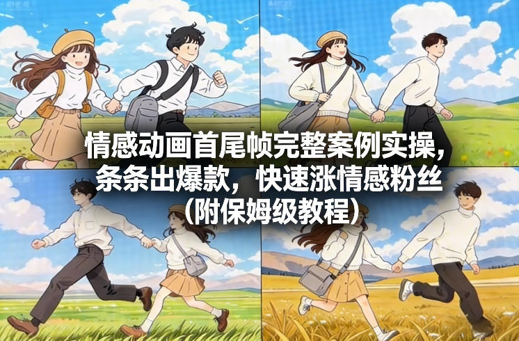 情感动画首尾帧案例