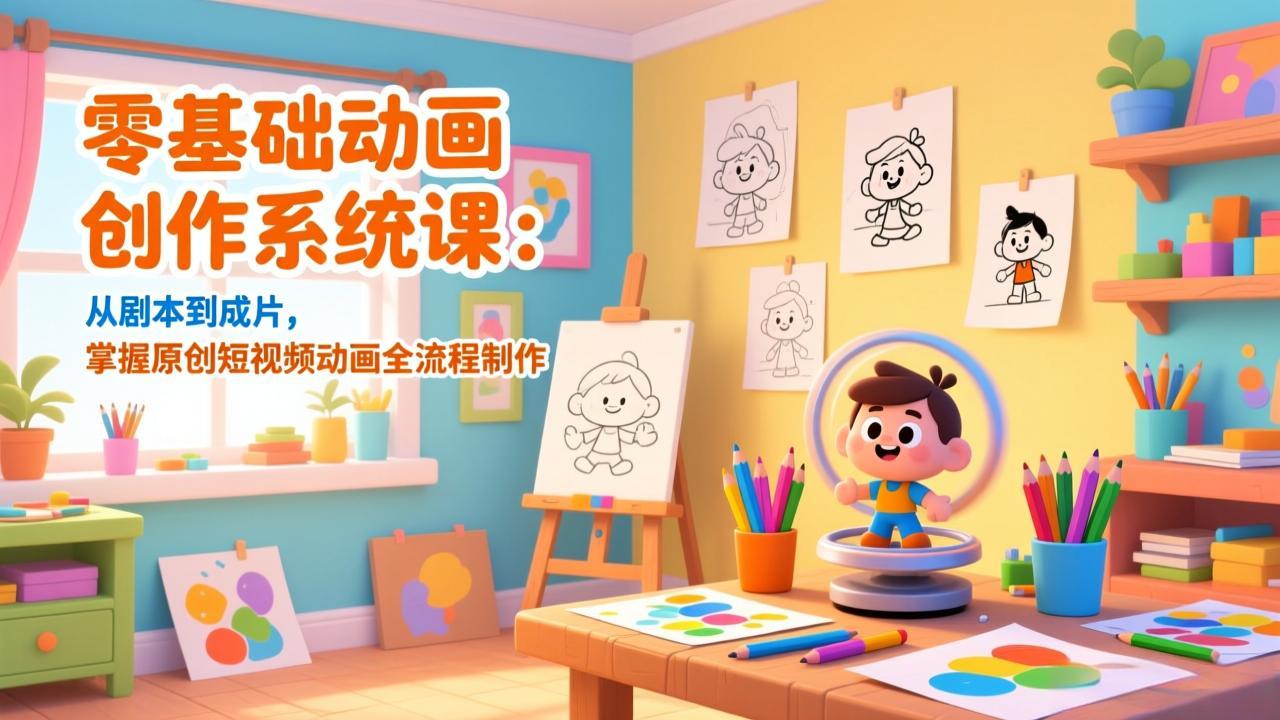 零基础动画创作系统课