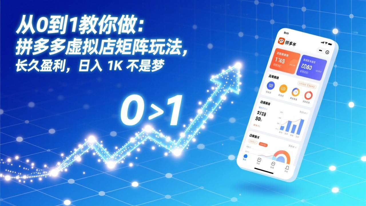 2026最新拼多多虚拟店铺矩阵实操指南 2026最新拼多多虚拟店铺矩阵实操指南