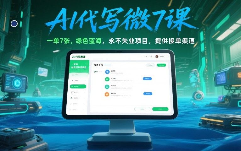 AI代写微课教程