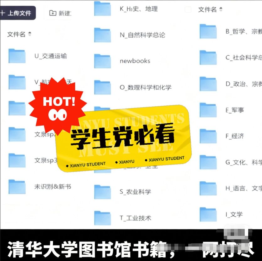 清华大学图书馆书籍合集内容 清华大学图书馆书籍合集内容