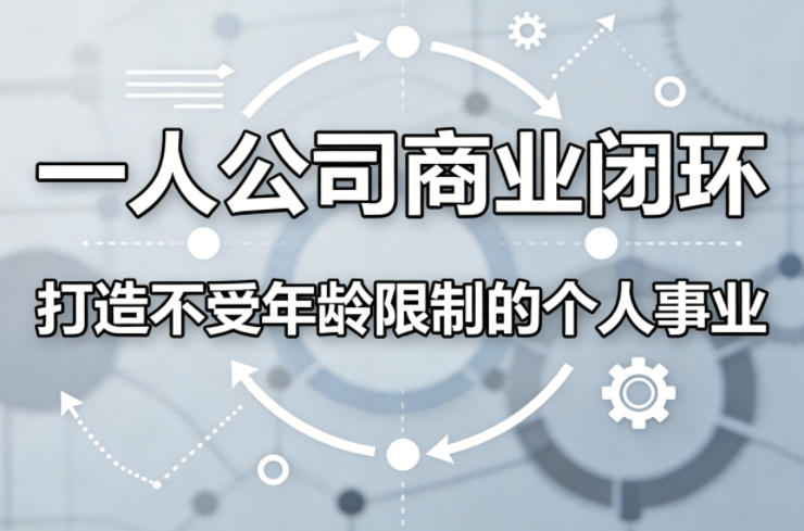 一人公司商业闭环课程