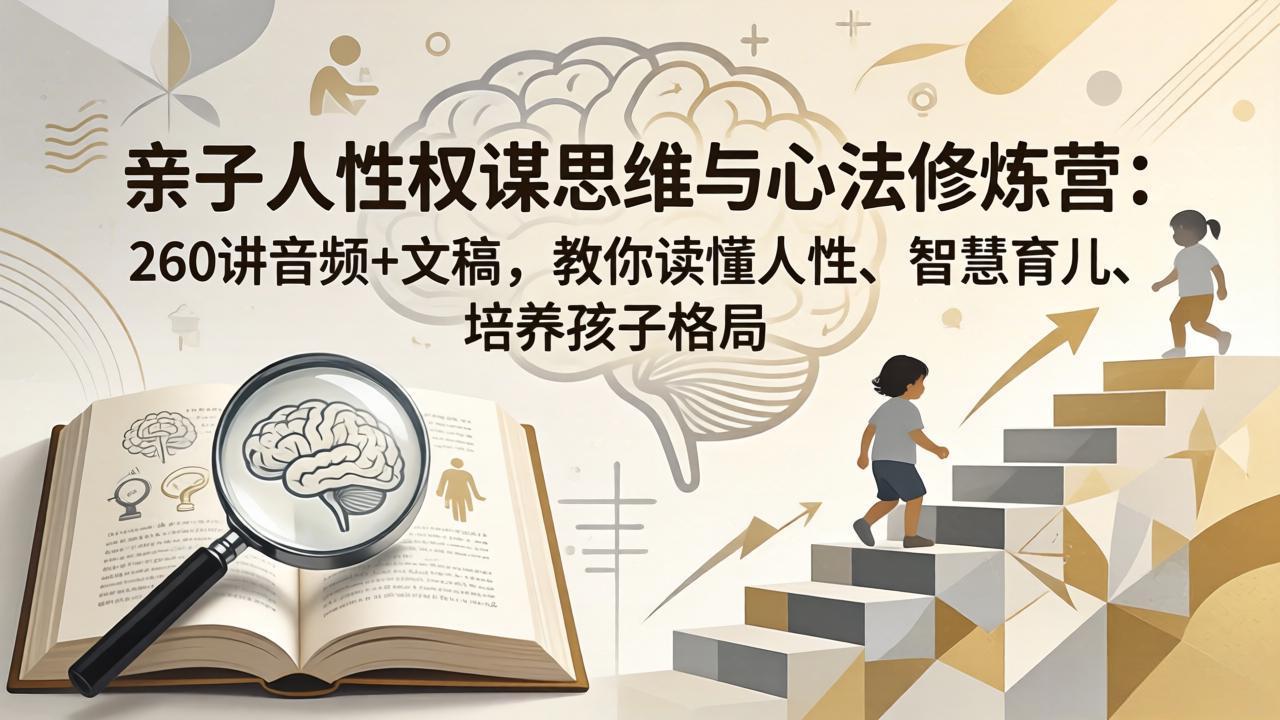 亲子人性权谋思维与心法修炼营课程封面 亲子人性权谋思维与心法修炼营课程封面