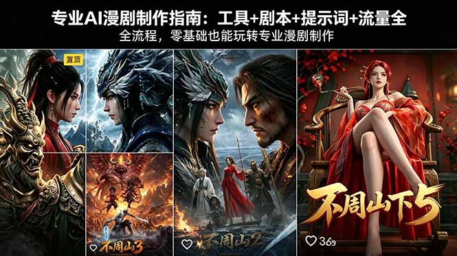 AI漫剧制作指南