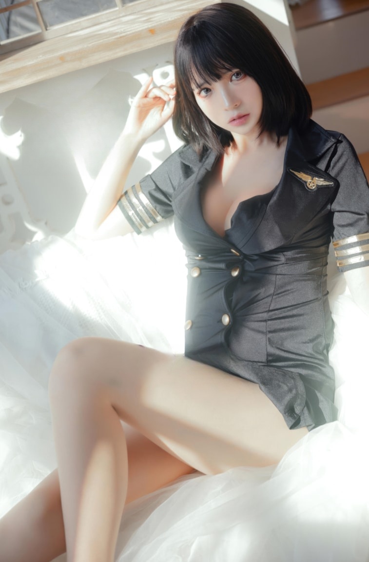 疯猫ss黑色制服