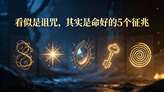 5个看似是诅咒其实是命好的征兆