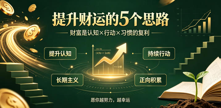 提升个人财运的5个思路