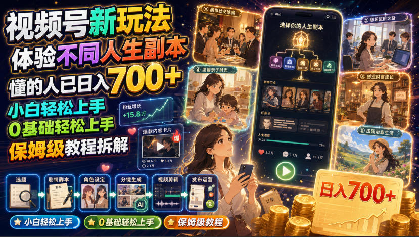 视频号爆款新赛道