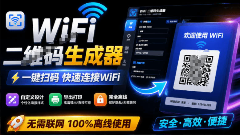 WiFi二维码生成工具